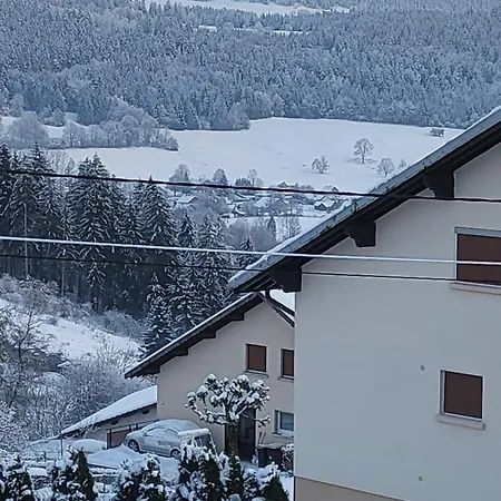 Appartement avec vue sur le val de Morteau Les Fins Extérieur photo